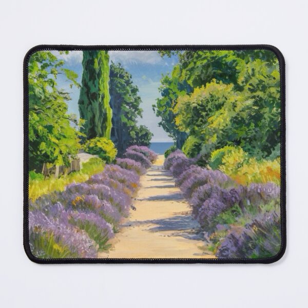 Item preview, Lavender Pathway in Provence: Serene French Countryside | Week End à La Campagne designed and sold by CARRAANN.