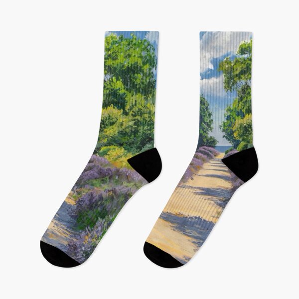 Item preview, Lavender Pathway in Provence: Serene French Countryside | Week End à La Campagne designed and sold by CARRAANN.
