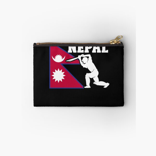 Item preview, Nepal Flag Cricket Player Nepal Cricket Fan Nepal Cricket Gear designed and sold by DynamicDesign.