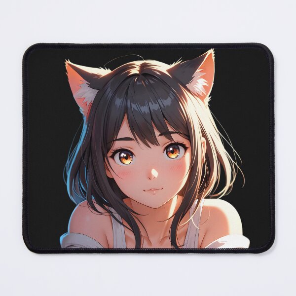 Item preview, Mischievous Catgirl: Detailed 3D Anime Art designed and sold by AI-Only Creations.
