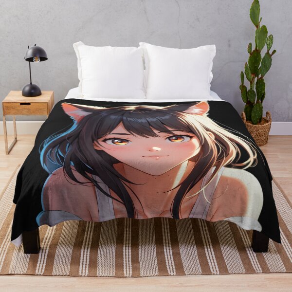 Item preview, Mischievous Catgirl: Detailed 3D Anime Art designed and sold by AI-Only Creations.