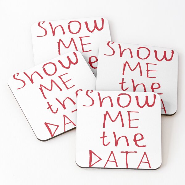 Item preview, Show Me The DATA designed and sold by kinpirks.