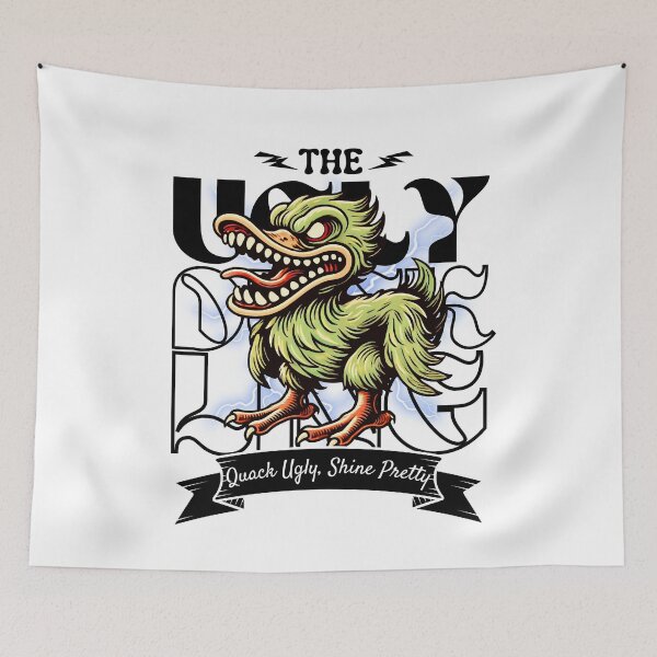 Item preview, The Ugly Duckling, Quack Ugly Shine Pretty designed and sold by Palati-Watt.
