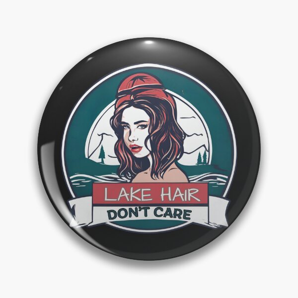 Item preview, Lake Hair don't care designed and sold by FitEnvy.