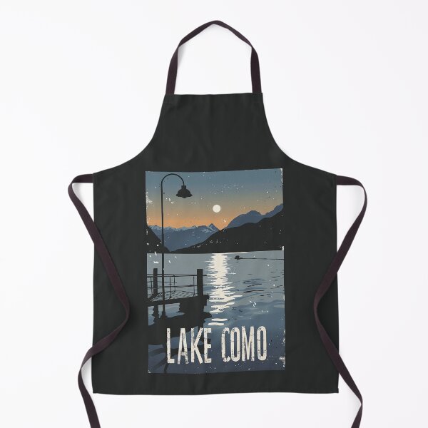 Item preview, A Vintage Travel Illustration of Lake Como - Italy  designed and sold by GoodOldVintage.