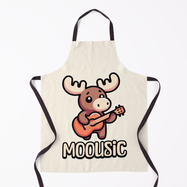 Item preview, Moousic! Cute Music Moose Pun designed and sold by PMCreative.