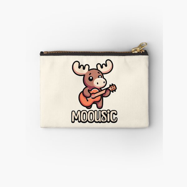 Item preview, Moousic! Cute Music Moose Pun designed and sold by PMCreative.