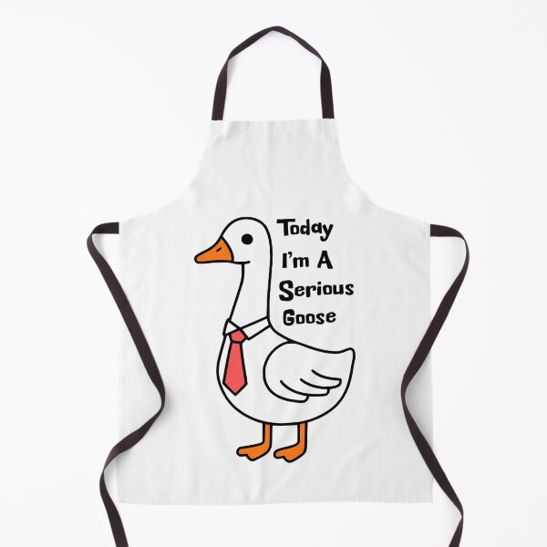 Artikelvorschau, Heute bin ich eine ernste Gans! Niedliches, lustiges, albernes Gans-Wortspiel entworfen und verkauft von PMCreative.