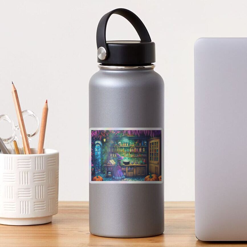 Item preview, Holographic Sticker designed and sold by phatpuppyart.