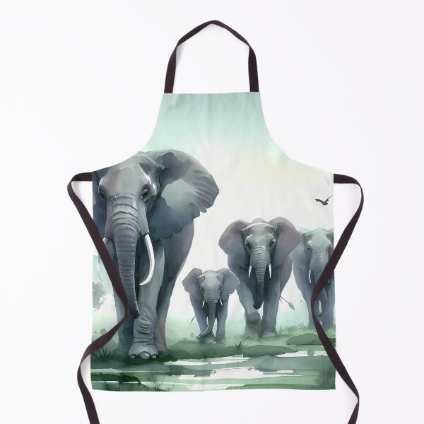 Item preview, Family of elephants designed and sold by RubisLeaf.