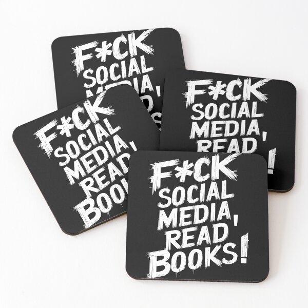 Item preview, F*ck Social Media, Read Books designed and sold by Quirky Shirts.