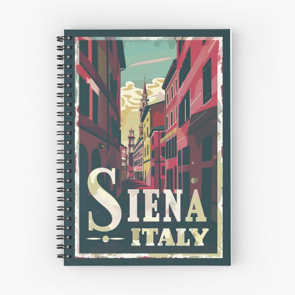 Item preview, A Vintage Travel Illustration of Siena - italy  designed and sold by GoodOldVintage.
