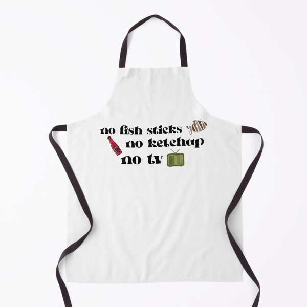 Item preview, no fish sticks, no ketchup, and no tv designed and sold by BookishLounge.