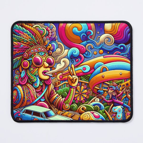 Item preview,  Hippie World: Embracing Peace, Love, and Freedom designed and sold by 0penvimark.