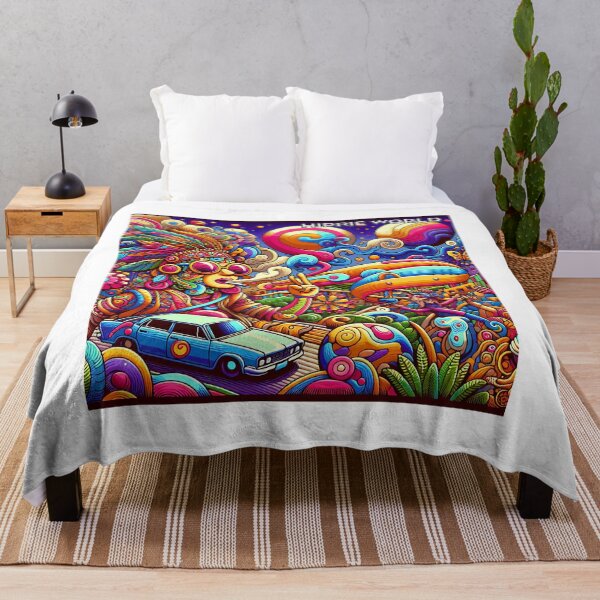 Item preview, Hippie World: Embracing Peace, Love, and Freedom designed and sold by 0penvimark.