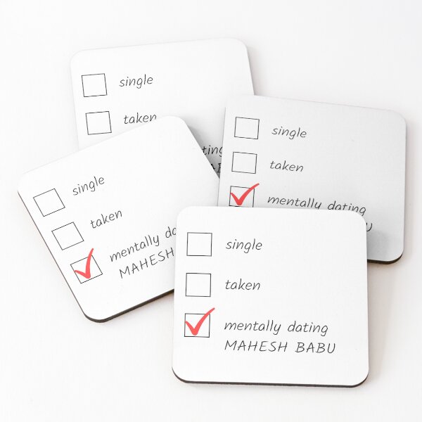 Item preview, Mentally Dating Mahesh Babu designed and sold by NikitaSD.