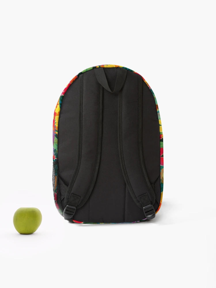 Thumbnail 2 of 3, Backpack, Colorful Flower Pattern designed and sold by Graphroad.