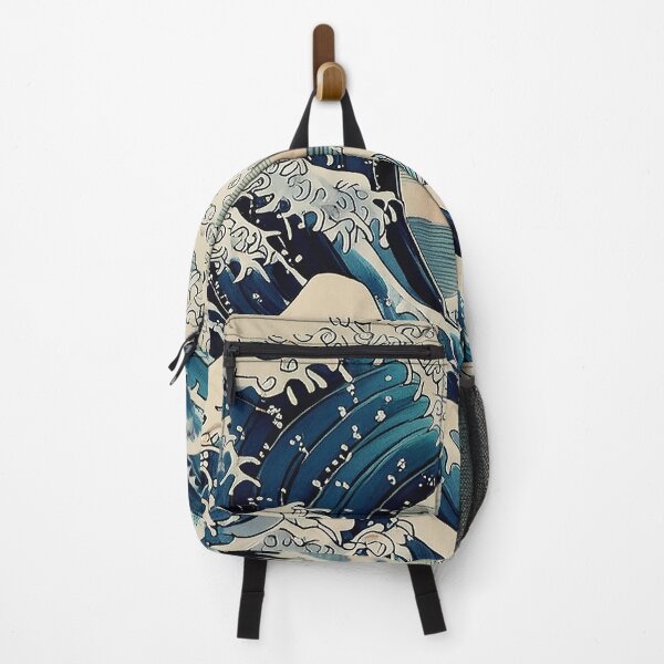 Item preview, The Great Wave Ancient Japanese Art Print/1 designed and sold by Synthwave Poem.