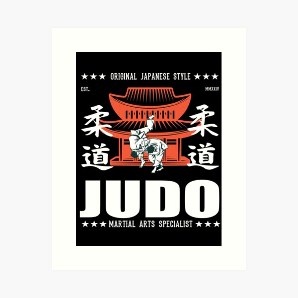 Artikel-Vorschau von Judo Dojo - Traditionelle Kampfkunst aus Japan, designt und verkauft von RetroMaritalArt.