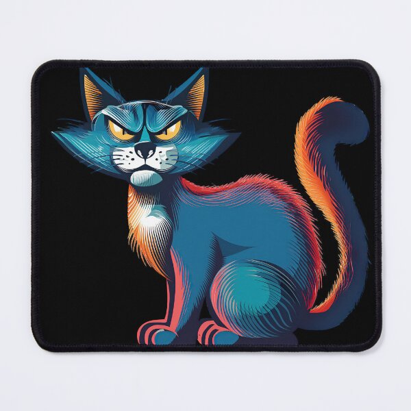Item preview, Angry cat designed and sold by HistHero.