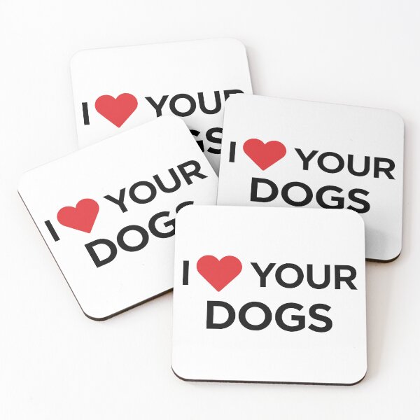 Item preview, I Heart Your Dogs designed and sold by thebigleebowski.