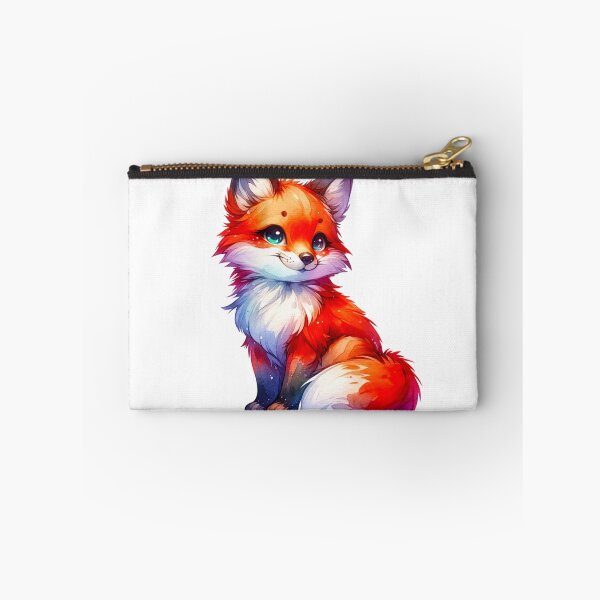 Item preview, Watercolor Cute Fox designed and sold by InsanseCreation.