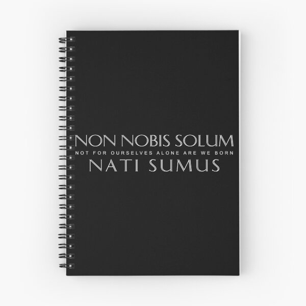 Item preview, Non Nobis Solum Nati Sumus (Not For Ourselves Alone Are We Born) designed and sold by Elvin Dantes.