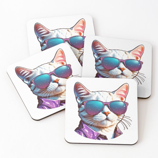 Item preview, Cool cat with sunglasses designed and sold by ArtKae.