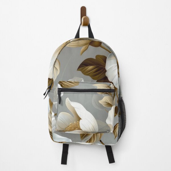 Item preview, White Flowers and Brown Leaves designed and sold by brandway.