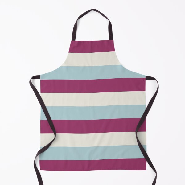 Item preview, 3 MAROON RED, DUCK EGG BLUE, and CREAM Horizontal STRIPES designed and sold by RachelMacht.