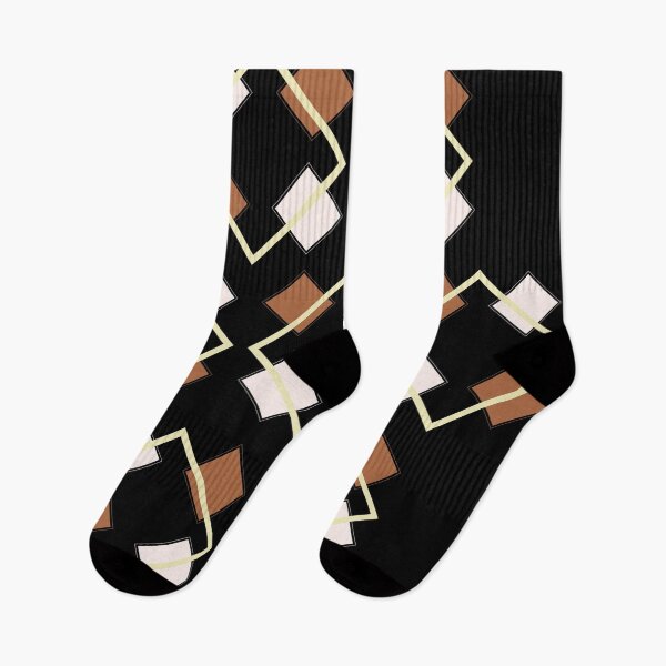 Item preview, Beige and Brown Squares Artistic Patterned Design designed and sold by signshirtz.