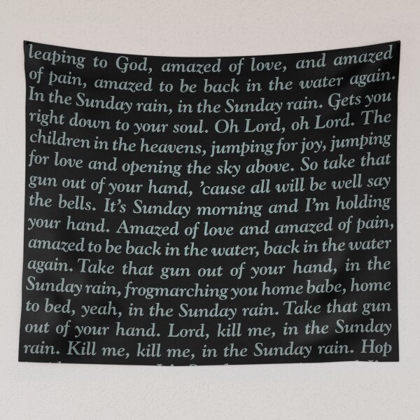 Item preview, Frogs - Nick Cave & The Bad Seeds (lyrics) v.3 designed and sold by x1brett.