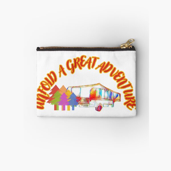 Item preview, Unfold a Great Adventure Rainbow Folding Caravan designed and sold by BeccaAelishe.