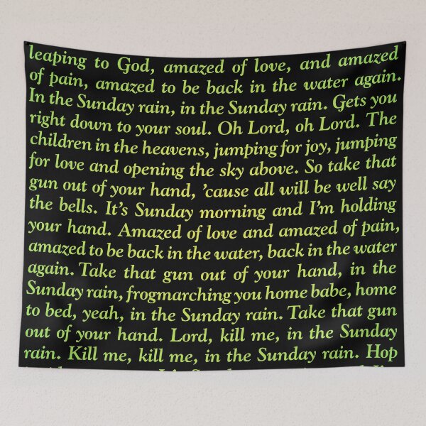 Item preview, Frogs - Nick Cave & The Bad Seeds (lyrics) v.4 designed and sold by x1brett.