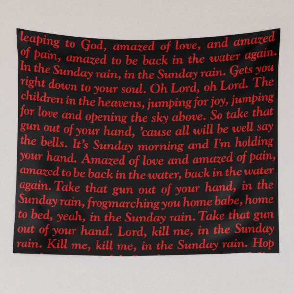 Item preview, Frogs - Nick Cave & The Bad Seeds (lyrics) v.6 designed and sold by x1brett.