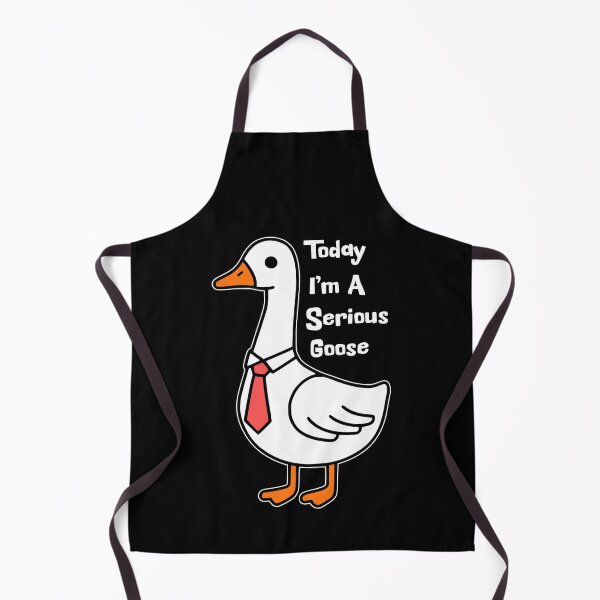 Artikelvorschau, Heute bin ich eine ernste Gans! Niedliches, lustiges, albernes Gans-Wortspiel entworfen und verkauft von PMCreative.