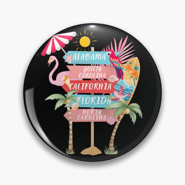 Item preview, Preppy aesthetic travel vibes beach signpost designed and sold by Angie-Atelier.