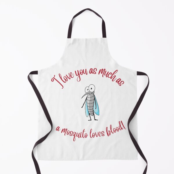 Item preview, I love you as much as a mosquito loves blood designed and sold by RadGhostKitty.