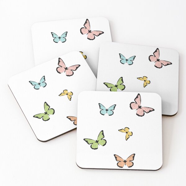 Item preview, 5 colorful butterflies designed and sold by Spirit and Style.