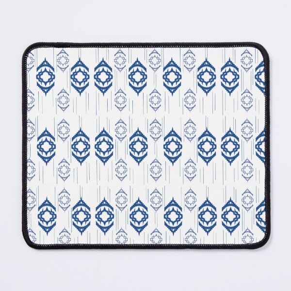 Item preview, Beautiful turquoise blue Thai fabric lines designed and sold by LadyP-design.