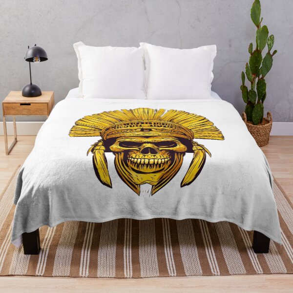 Item preview, Tribal Chief in Golden Skull Mask 2 designed and sold by Tom-Johnson.