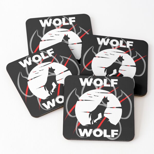 Item preview, Wolf run and moonlight designed and sold by MargoMalej.