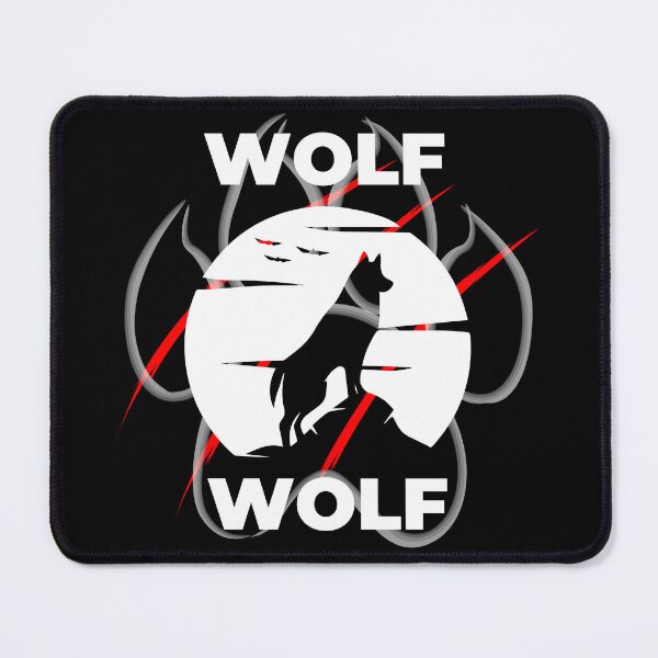 Item preview, Wolf run and moonlight designed and sold by MargoMalej.