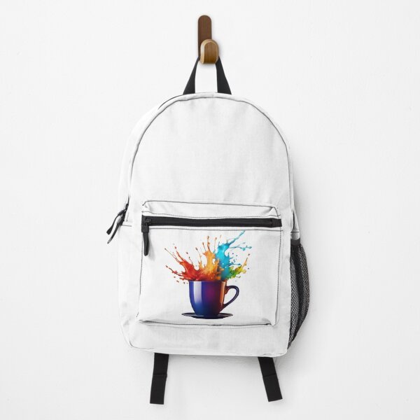 Item preview, Coffee Cup with Bright Paint Splash 2 designed and sold by Tom-Johnson.
