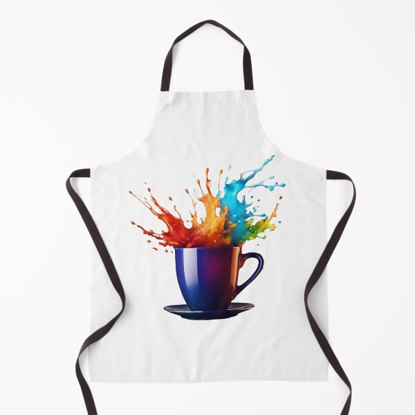 Item preview, Coffee Cup with Bright Paint Splash 2 designed and sold by Tom-Johnson.