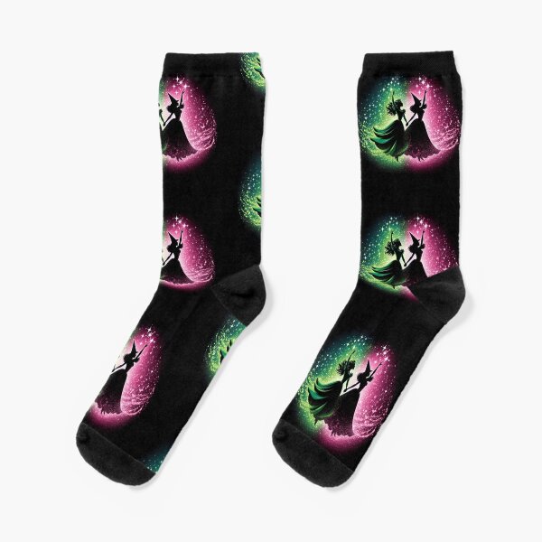 Elphaba & Glinda Wicked the Musical Socks