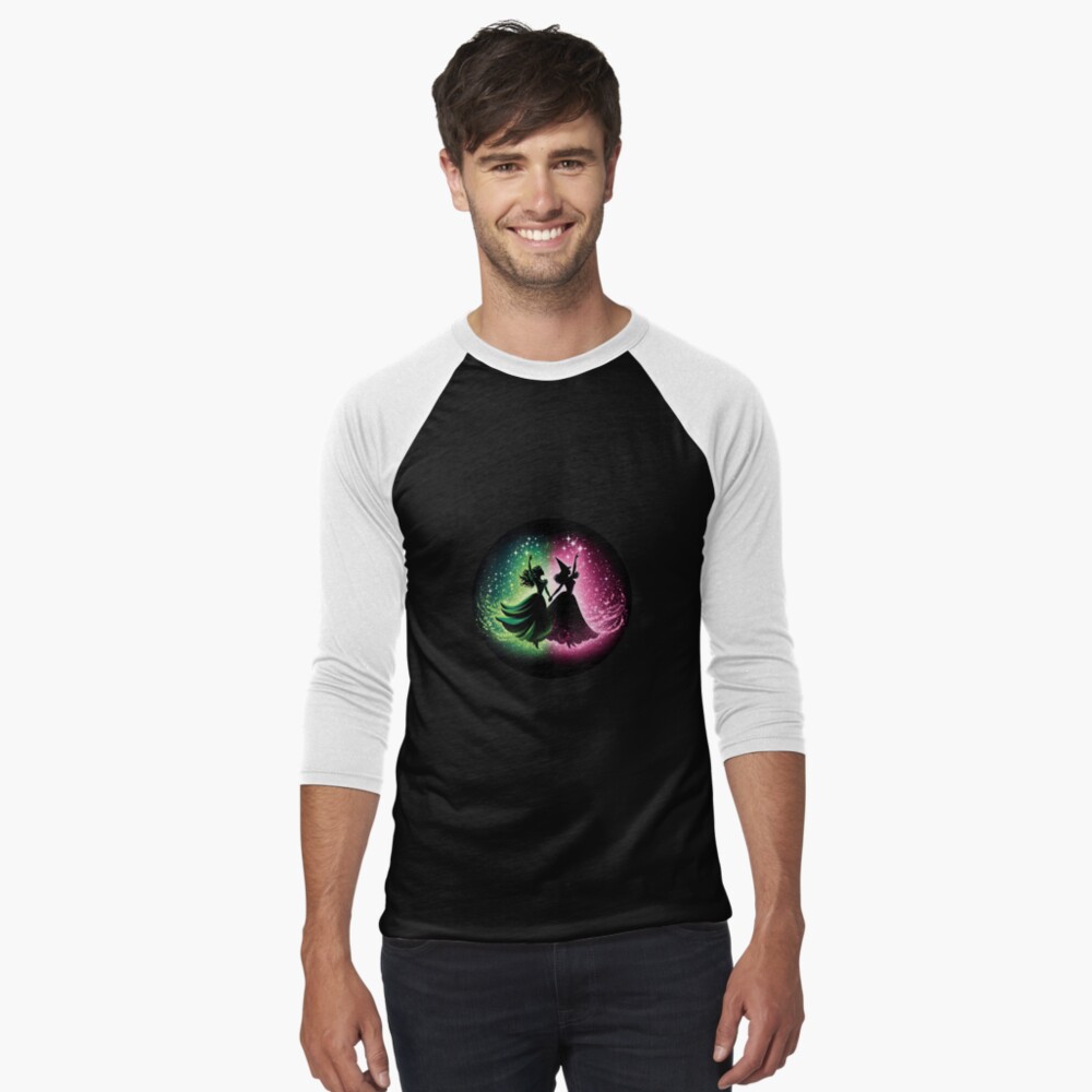 Item preview, Baseball ¾ Sleeve T-Shirt designed and sold by NerdiPop.