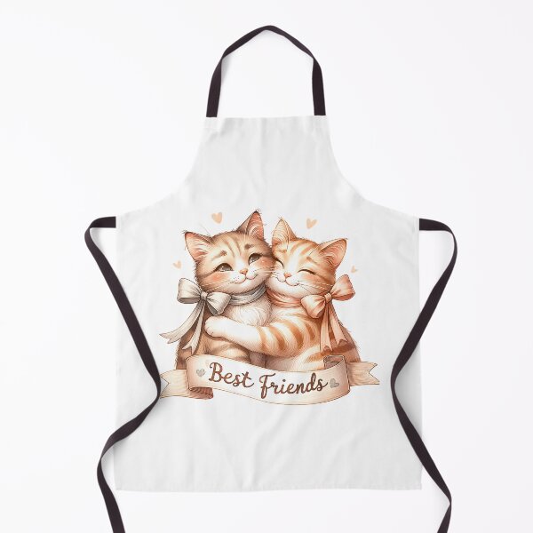 Item preview, Best friends. Cute tabby cats with tapes, vintage designed and sold by CameliaWave.