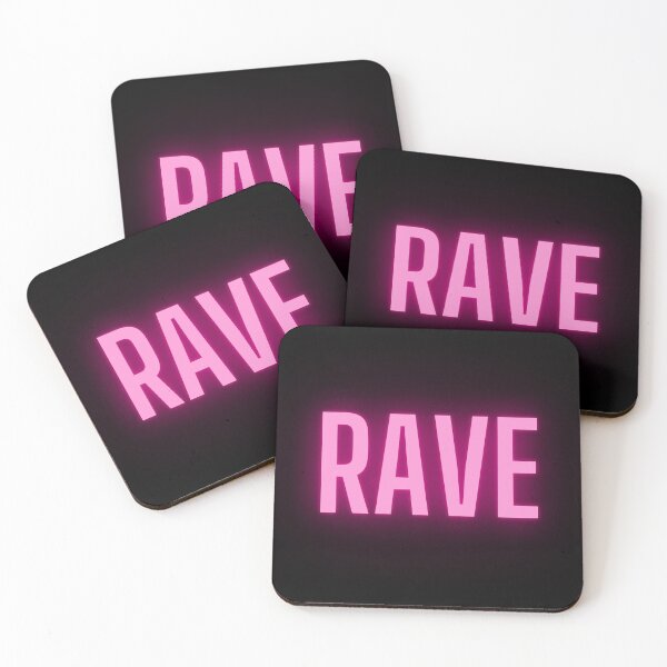 Item preview, Rave neon lettering designed and sold by SALUdesign.