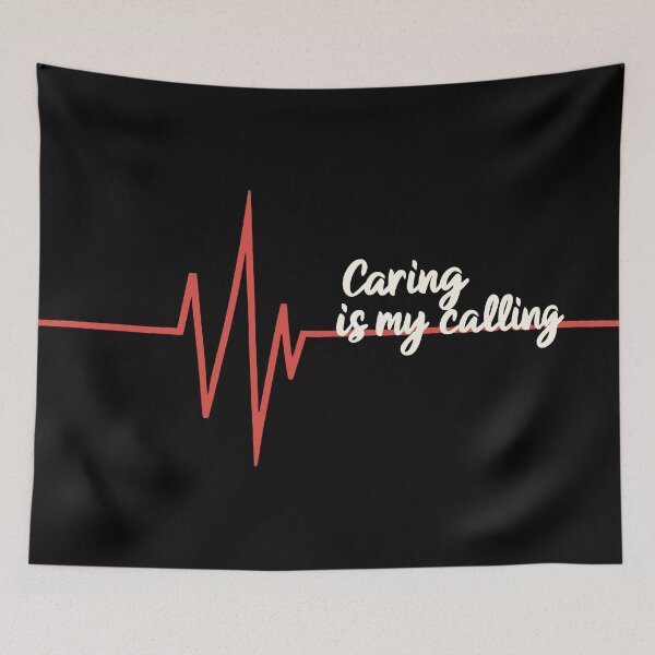 Item preview, Caring is My Calling Nurse Life designed and sold by Quirky Shirts.